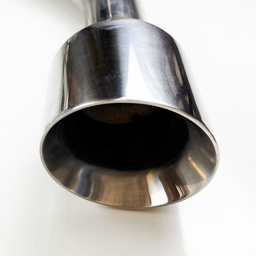 Axle Back Double Wall Dual Tips Muffler Delete Exhaust For Infiniti Q60 2017-22