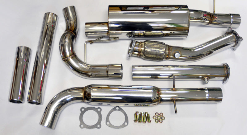1999–2004 VW Beetle Golf GTI Jetta MK4 1.8L 3-inch turbo stainless catback exhaust – Benson Tuning