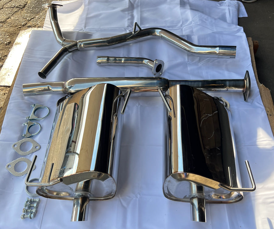 Exhaust Muffler Kit w/ Resonator Y pipe for 2008-2011 Subaru Impreza 2.5L