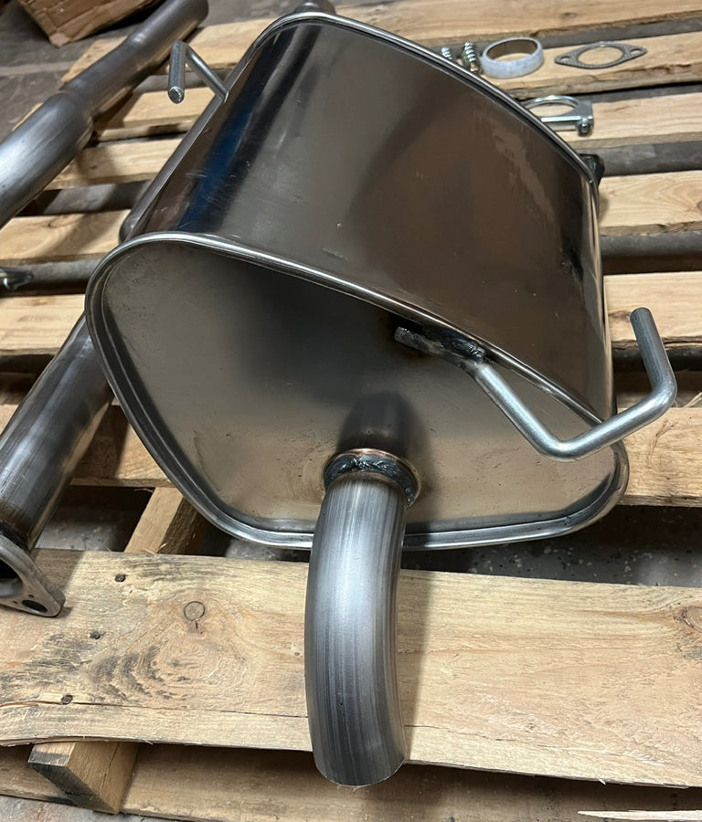 Stainless Steel Exhaust Muffler Resonator Pipe for Subaru Outback 2010-2014 2.5L