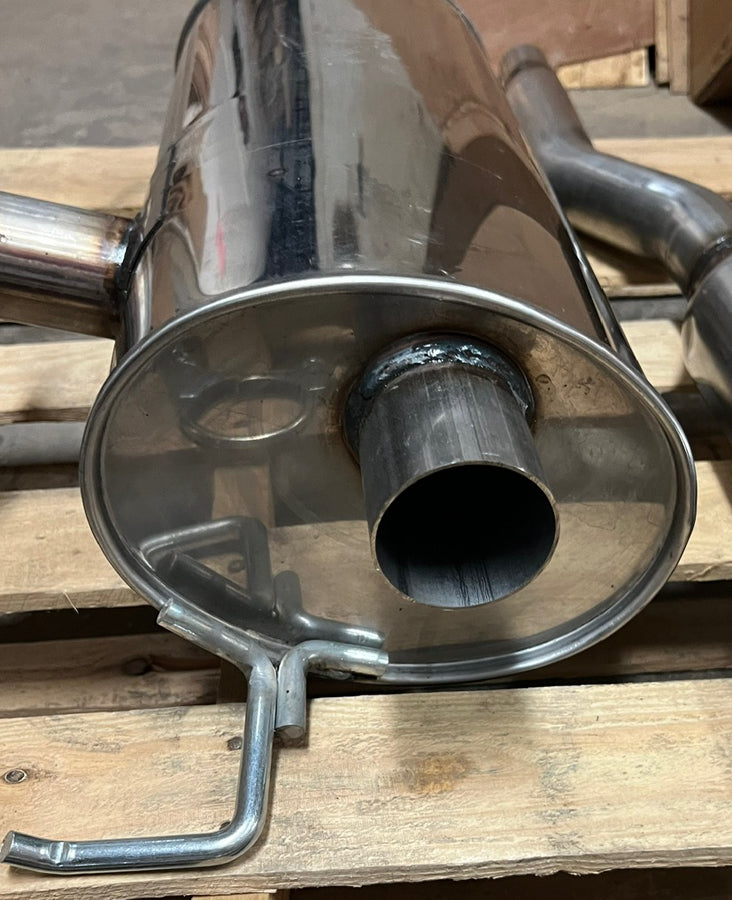 Stainless Steel Exhaust Muffler Resonator Pipe for Toyota Sienna 04-10 3.5L FWD