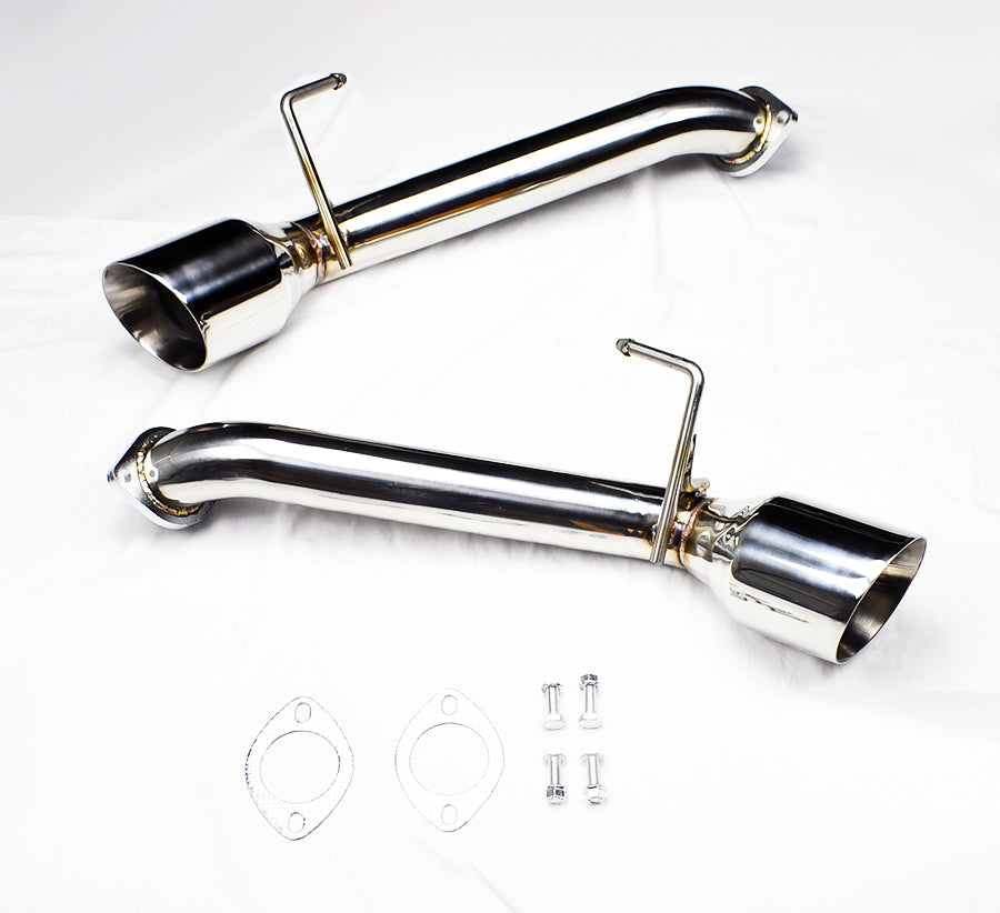 Stainless Steel Straight Axle Back Muffler Exhaust for Nissan 370Z 2009-2021