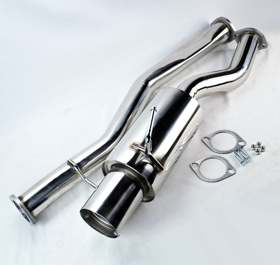 Full Stainless Catback Exhaust Drift Spec for Infiniti G35 2Dr Coupe 2003-2007