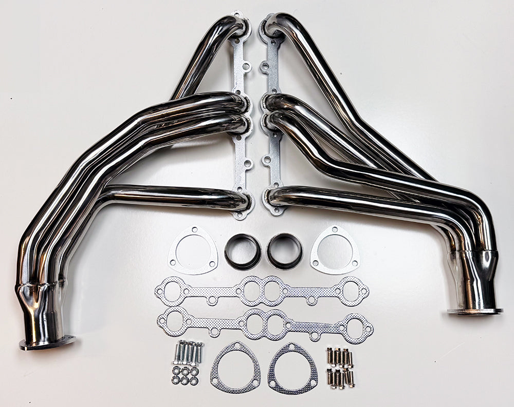 Stainless Exhaust Headers for SBC CHEVY/GMC TRUCK 66-87 C10 C20 K10 K20 305 327