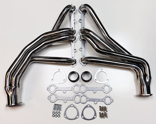 Stainless Exhaust Headers for SBC CHEVY/GMC TRUCK 66-87 C10 C20 K10 K20 305 327