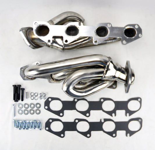 Shorty Stainless Performance Headers For Dodge Ram 1500 2009-2018 5.7L HEMI