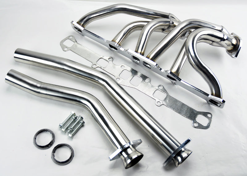 L6 144/170/200/250 CID Stainless Steel Performance Exhaust Headers for Ford Merc