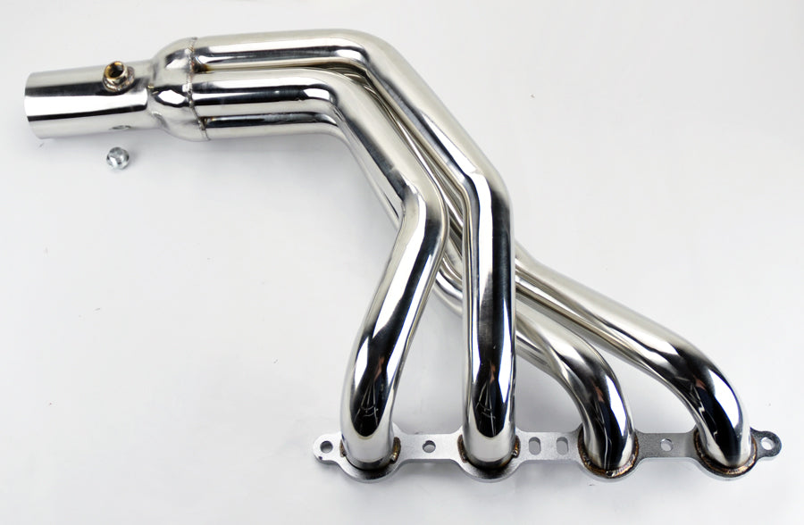 LS Swap Stainless Long Tube Headers Manifolds for Ford Mustang Fox Body 79-04