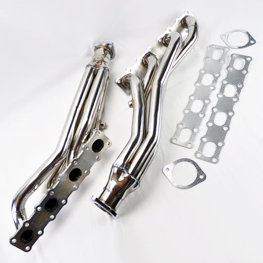 Stainless Exhaust Headers For 2004-2015 Nissan Titan Pickup 5.6L V8 VK56 Truck